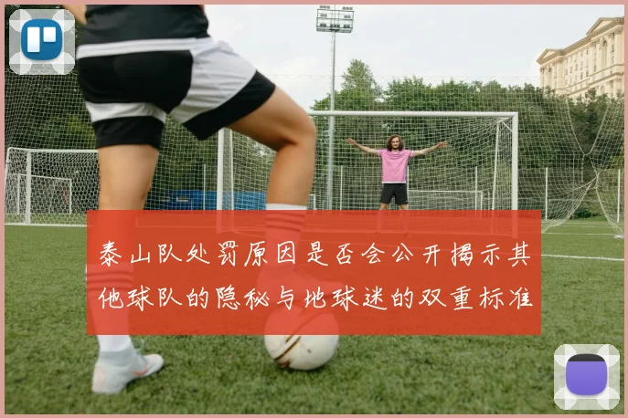 泰山队处罚原因是否会公开揭示其他球队的隐秘与地球迷的双重标准